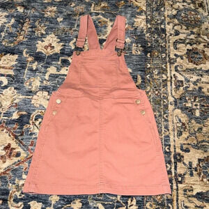 hippie girl dillard’s girls overalls light pink size 8